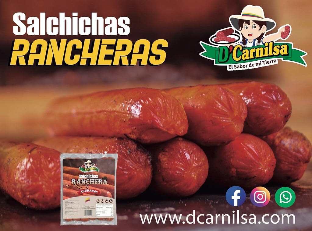 Salchicha Ranchera Colombiana comprar en España y Europa